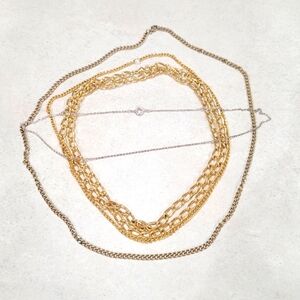 Necklace Chain Lot of 5